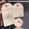 Cartoon Socks Storage Hanging Bag 1/2/3 Layer Hanging Mesh Bag Clothing Storage Bags  Dormitory