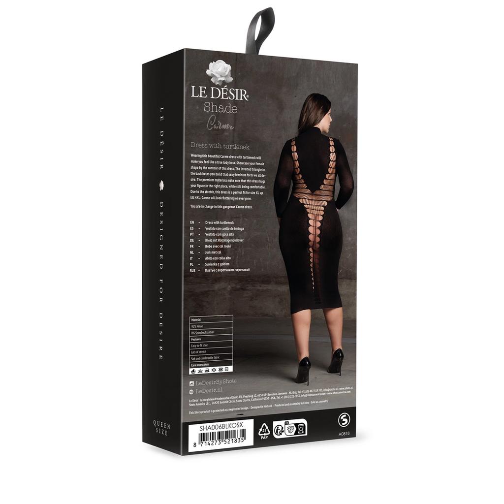 Le Desir - Carme Plus Size Long Fitted Dress