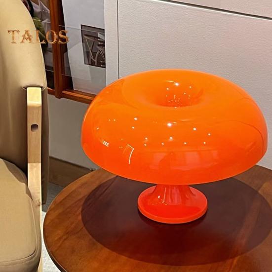 Lampă de masă cu ciuperci Lampă de noptieră cu LED, strălucire moale, temperatură de culoare reglabilă, decorativă, modernă