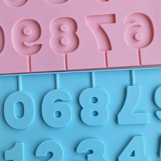 Lutscherform Leichtes Entformen Backwerkzeuge Fondant Schokolade Backform für Dessertladen