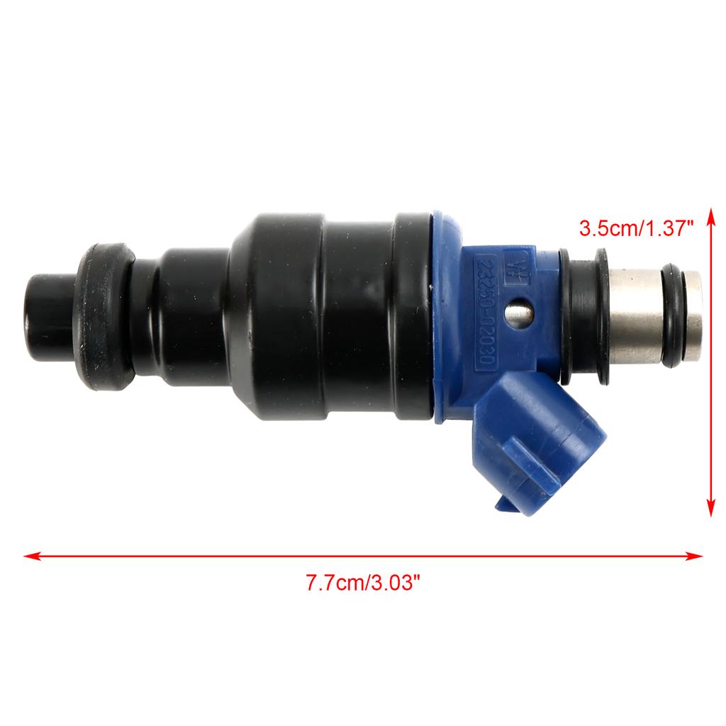 1PCS Fuel Injector 23250-02030 Fit Toyota Carina 1992-1997 23209-02030
