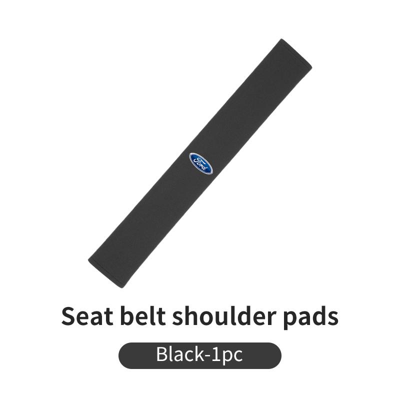 JQOZ8 Extended Suede Car Seat Belt Shoulder Pad Pressure Relief Cushion For Ford Escort KA Flex Everest KA Expedition Falcon Fusion