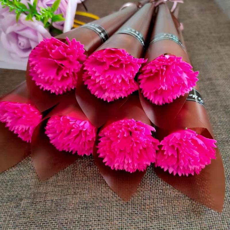 Lehrertagsgeschenk: Künstlicher Rosenstrauß - Seifenblumen für den Valentinstag