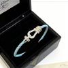 Blue Rope Woven Diamond Bracelet