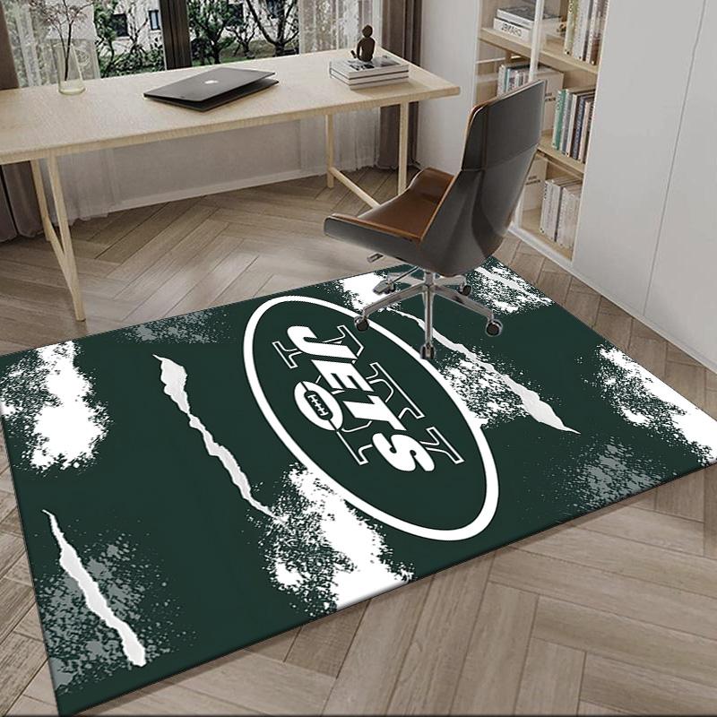 New York Football Logo  Carpet, Kitchen Rugs, Yoga Mat, Non-Slip Mats, Rug for Bathroom, Living Room bedroom, Camping Rugs Christmas Gift