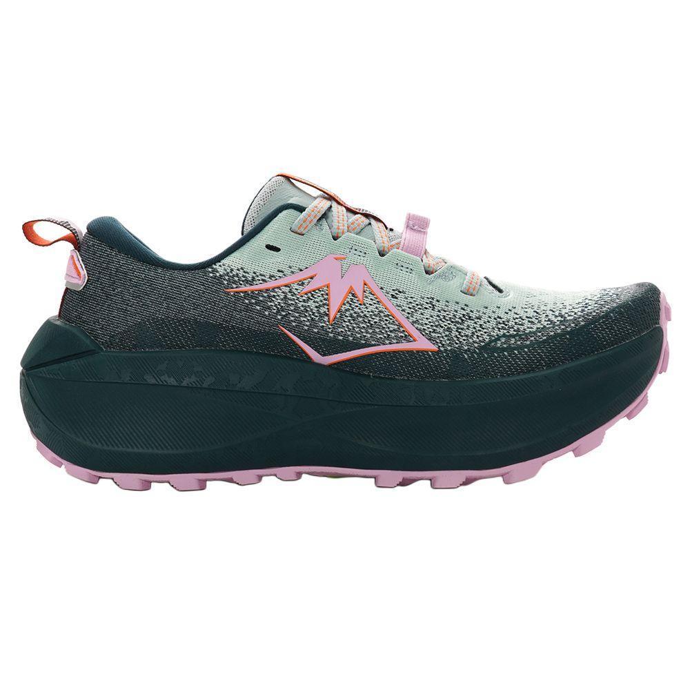 Asics Trabuco Max 4 Cold Moss Nova Orange Women Sneakers Green 1012B769-400