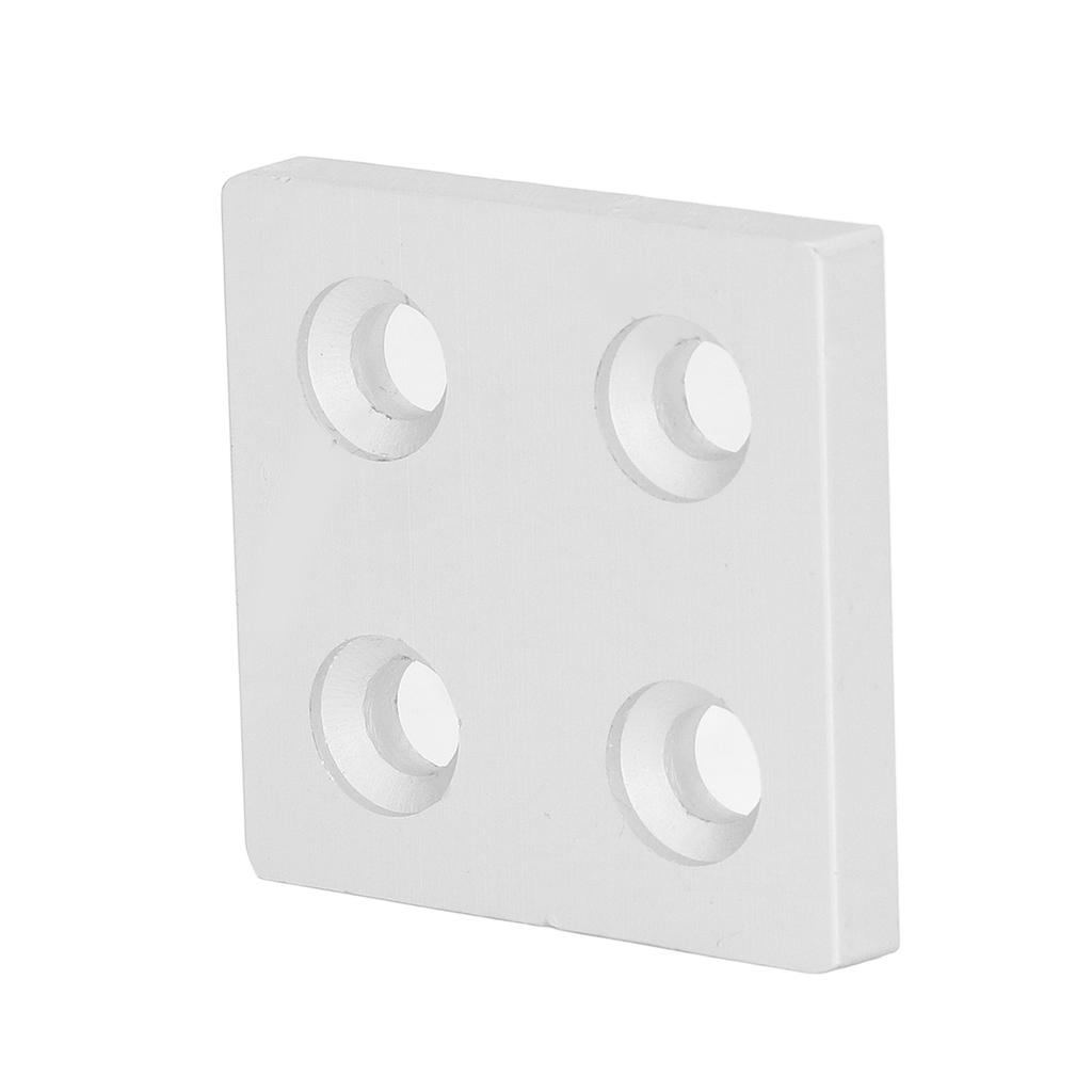 5Pcs Aluminum   End   Alloy Metal Cover Plate Linear Moving Parts 4040 Double