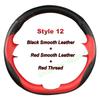 Hand-sewn Non-slip Durable Leather Car Steering Wheel Cover for Mercedes-benz E-Class E300L C-Class E-Class E350 E400 GLB GLS