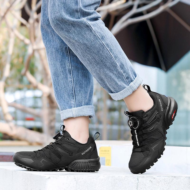 Men Outdoor Hiking Shoes Comfortable Trekking Shoes Sneakers Outdoor Breathable Cycling Shoes