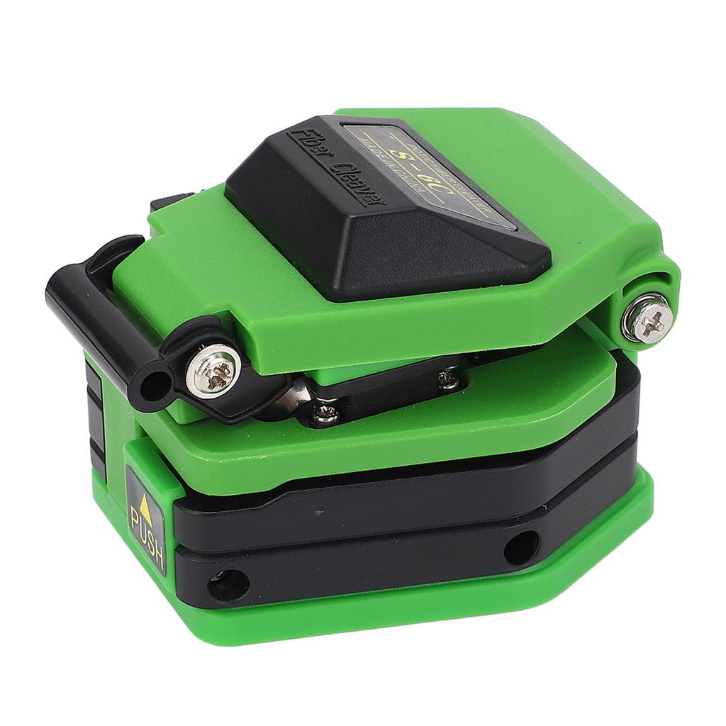 Fiber Cleaver 16 Cleaving Spots 48000 Cleaves Hot Melting Cold Connection Fiber Optic Cutter for 0.2