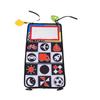 Baby Tummy Time Mirror Book Baby Cloth Activity Book with Teether Crinkle Sound for 0 12 Months Old Tummy Time Mirror