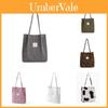Stylish Women Canvas Corduroy Tote Bags With Large Capacity For Daily Use