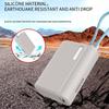 Silicone Portable Charger Protective Case Anti Drop with Lanyard Carrying Organizer Case Soft for CUKTECH CP13 10000mAh