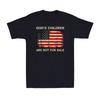 God's Children Are Not For Sale American Flag Religious Vintage Men's T-Shirt