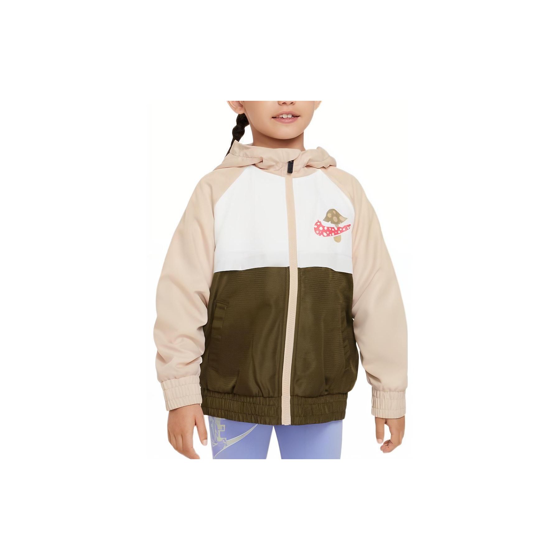 

Nike Color Block Logo Print Sports Hoodie Kids jackets DZ9979-219 M
