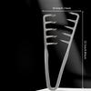Peigne à Cheveux Fluffy Zigzag, Peigne de Coiffage Professionnel pour Salons pour des Coiffures à Volume Instantané