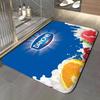 Food & Beverage - D-Danone Floor Mat Soft Flannel Entrance Door Mat Non Slip Absorbent Bathroom Bedroom Floor Rug