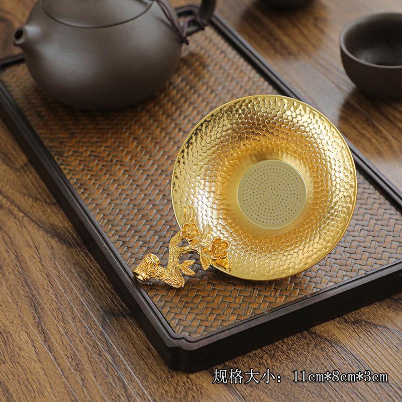Japanese Tea Filter Alloy Kung Fu Teaset Accessories Tea Strainer Heat Resistant Teaware Household Tea Ceremony Accessories New