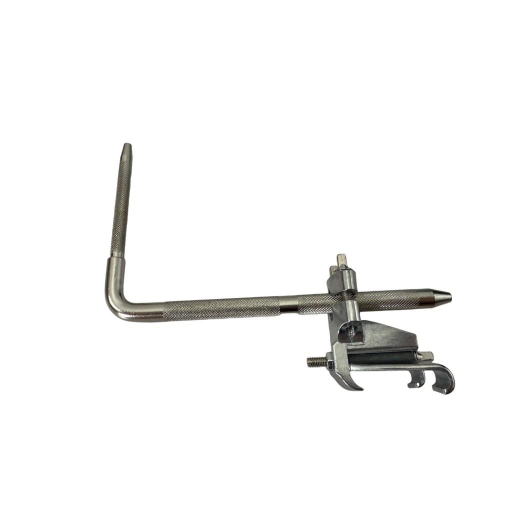 Universal Bass Drum Cowbell & Cymbal Stand Clamp - Musical Instrument Accessory