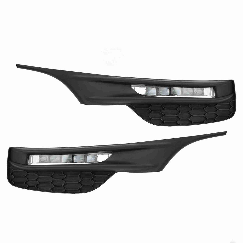 Front Bumper Fog Lights Set 33900T2AA21 with Frame for Accord Sedan 4Dr 2016‑2017