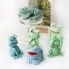 3D Cartoon Frog Silicone Candle Mold DIY Animal Frog Toad Aromatherapy Plaster Mold Crafts Resin Casting Home Decor