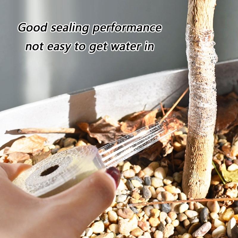 5pack High Elasticities Grafting Film for Secure Plant Wrapping and Protecting in Garden Landscapes