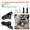 Motorcycle Accessories 2inch Reduced Damper Kit for 2002-2022 Motorcycle Suspension Upgraded Easy Installation Damper