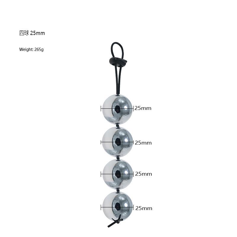 Penis Pendant Weight-Bearing Metal Beads SM Physical Exercise Tensioner Sex Toys Sex Tools Adult Supplies