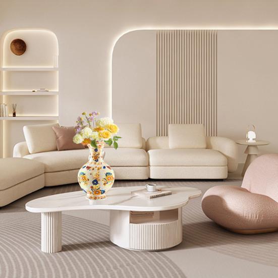 Lighted 3D Puzzle Vase 200 Pieces of Puzzle Vase Decorative Vase with Light Puzzle Art Project for Stress Relief Housewarming Home Decoration