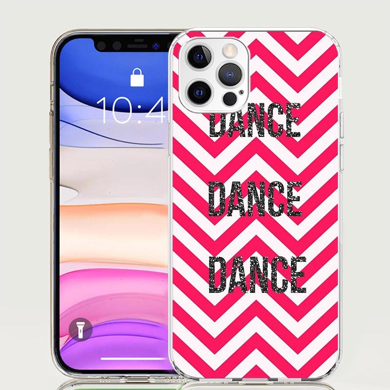

I Love Dance Phone Case For Apple iPhone 17 Air 16 15 Plus 14 + 13 Mini 12 11 Pro Max 7 8 SE 16Max Soft Shell Cover Coque 17 Air iPhone 16 Pro