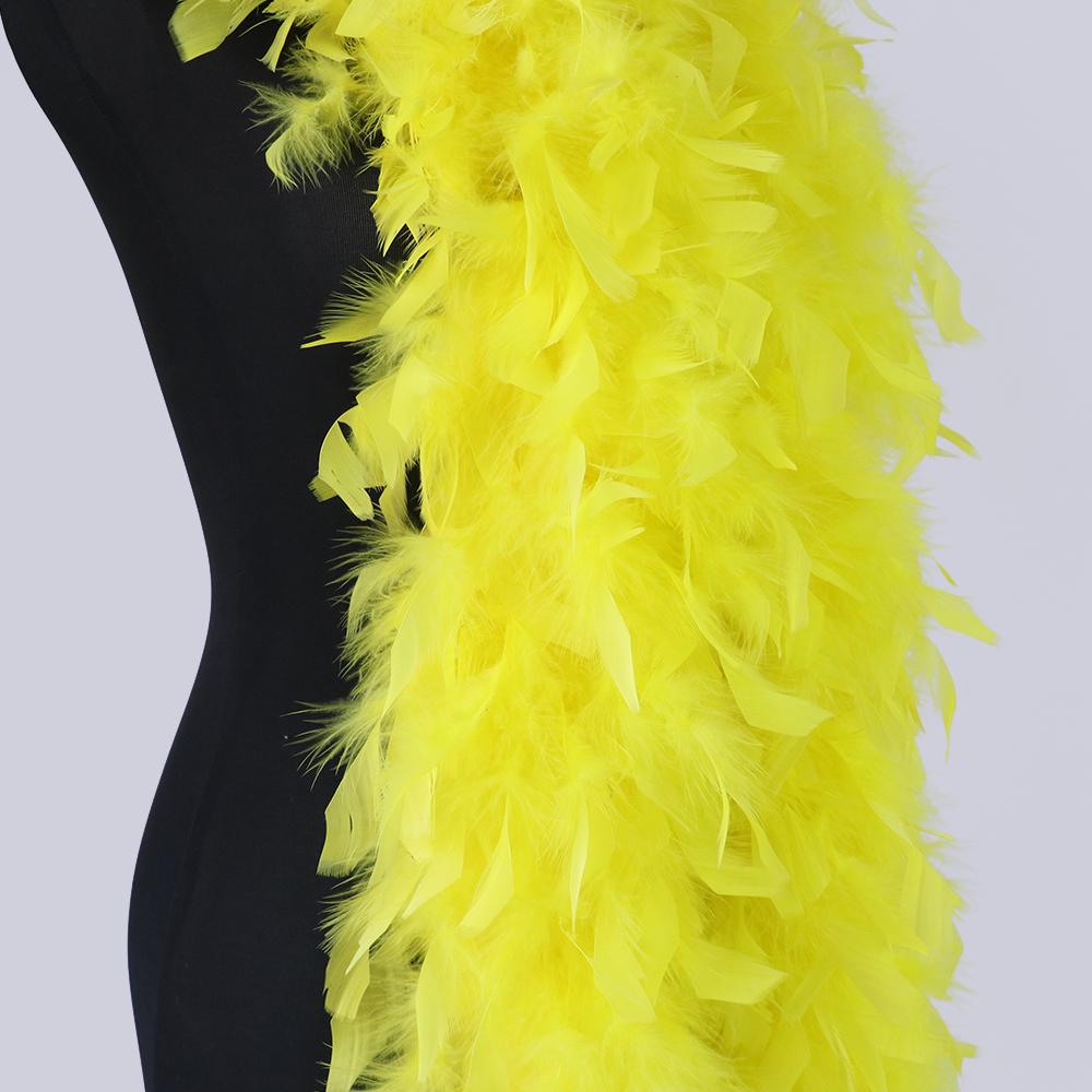 90 Grams Rode Kalkoenveren Boa 2 Yards Veren Boa voor Dansen Bruiloft Knutselen Feestjurk Halloween Kostuum Decoratie Sjaal