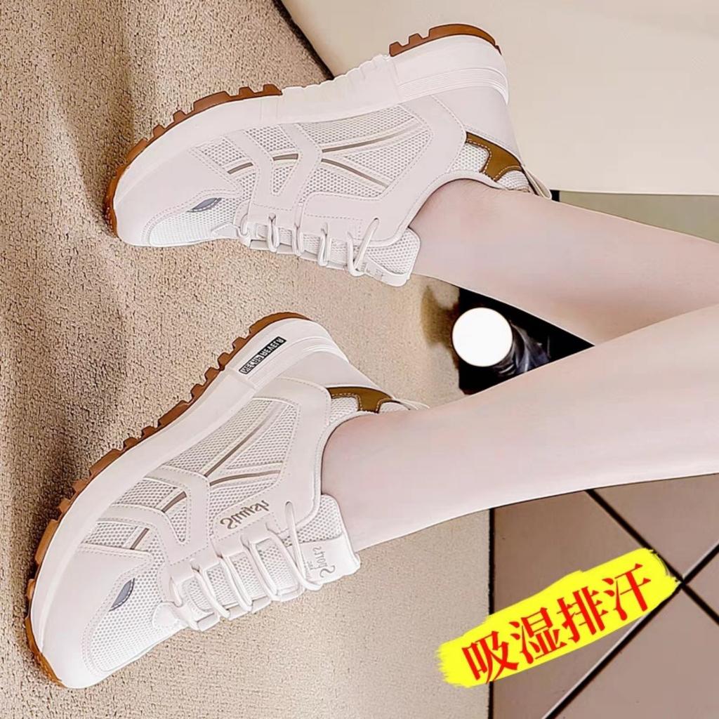 Sports shoes summer new mesh shoes breathable mesh casual soft-soled running shoes