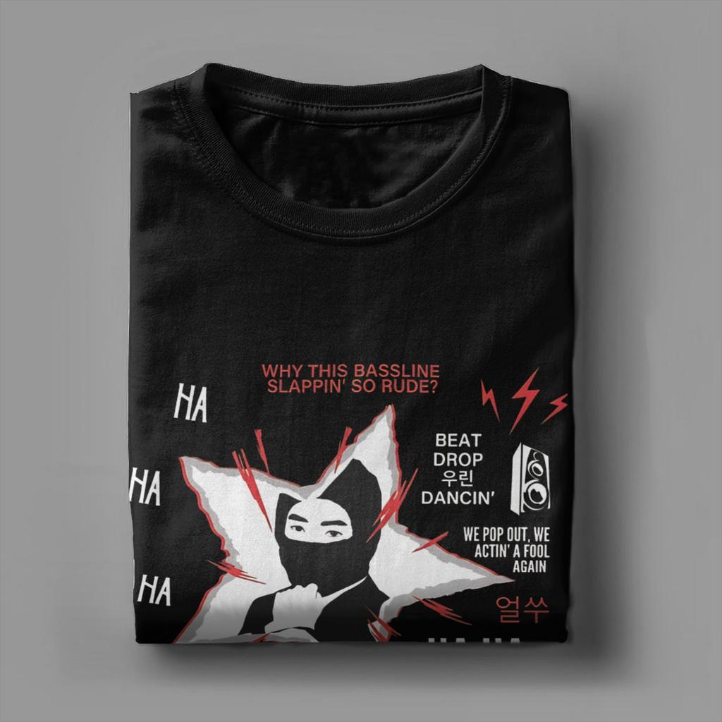 Unisex TShirt Hooligan Concert Creative Cotton Tee Shirt Short Sleeve T Shirts Crewneck Clothes Gift Idea
