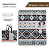 Ethnic Style Ultrasonic Outdoor Picnic Mat