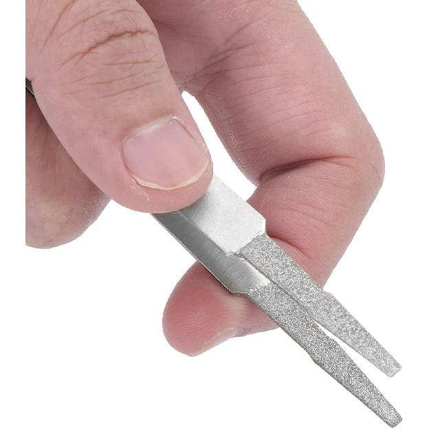 KIMISS Battery Terminal Cleaner, 3PCS Metal Terminal Cleaning Tool Auto Repairing Hardware Tool for Small Electrical Spade Pin Connector