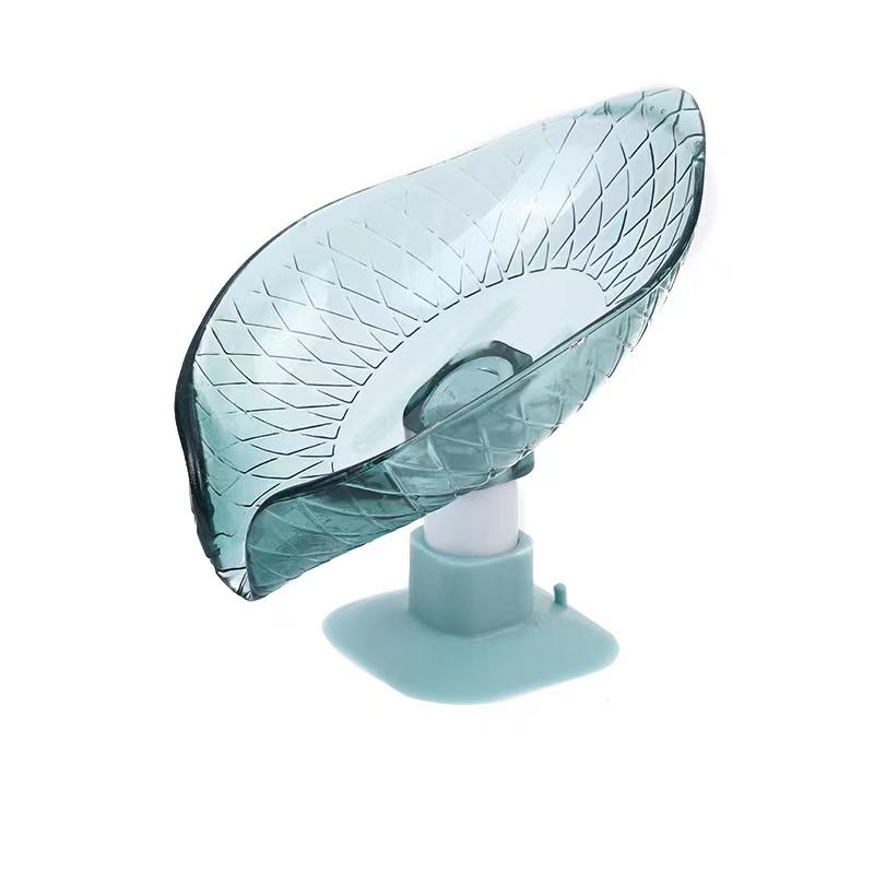 Leaf-shaped Soap Box Drain Soap Box Bathroom Shower Soap Box Sponge Soap Holder Storage Tray Bathroom Supplies Bathroom Tools