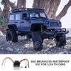 Brushless Electronic Speed Controller RC Waterproof ESC 60A/80A Brushless & Brand New Accessory for 1:10 RC Toy Off-road
