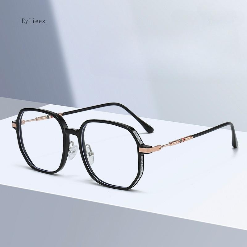 Big Size Square Shape Glasses Women Blue Light Blocking Transparent Men's Glasses Computer Glasses