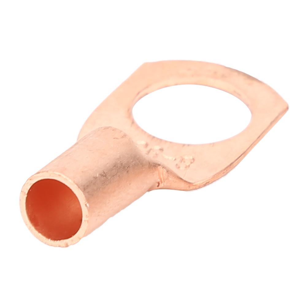 50Pcs Copper Ring Lug Terminal Cable ColdPressed Crimp Connectors Terminals Sc68