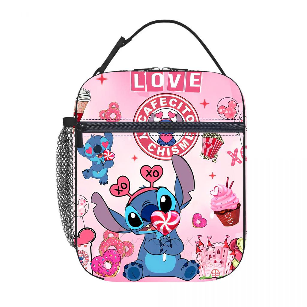 Qi Portable Lunch Bag Primary And Secondary School Students Full Printed Meal Bag Ice Bag Picnic Ice Bag