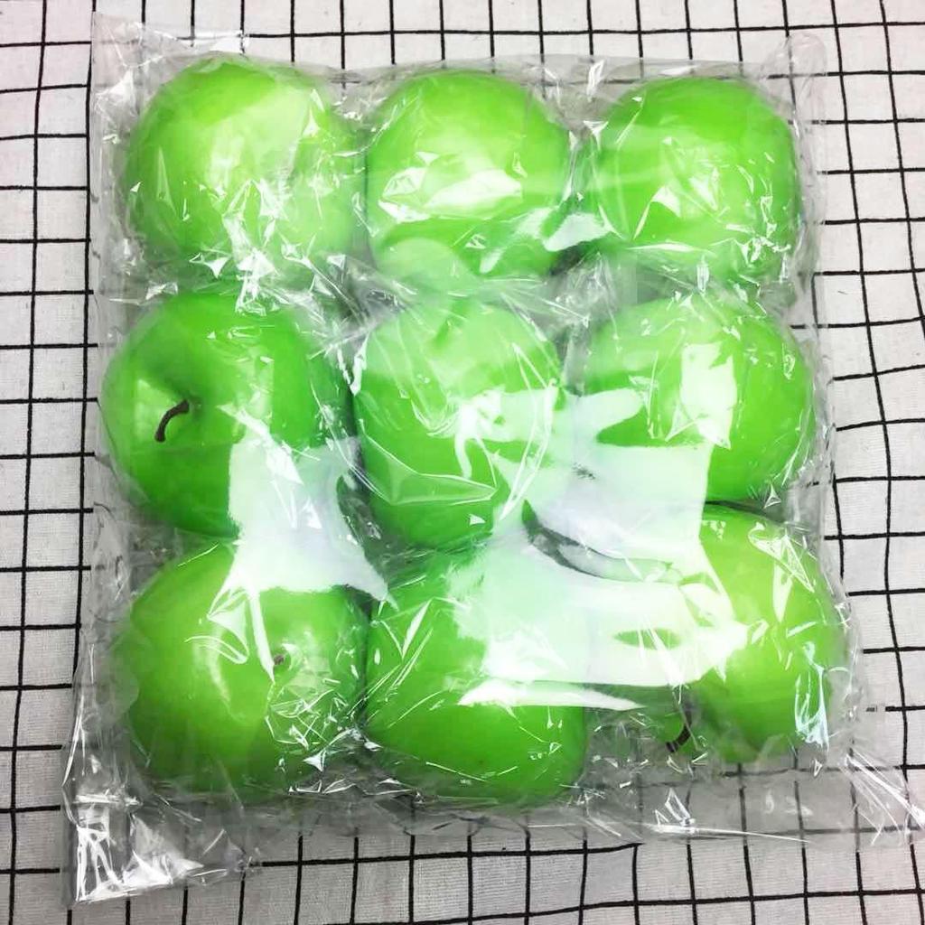 Simulated Fruit Model: Fake Apple for Early Childhood Education and Photography Props