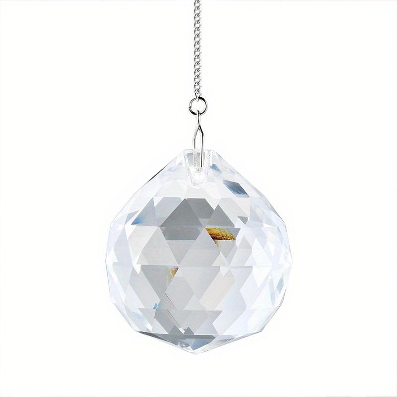 Transparent Pendant Prism Light Bead Sun Catcher, Rainbow Making Artifact, Wedding Home Party Atmosphere Decoration.