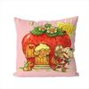 Strawberrys Shortcakes Pillow Case For Car Sofa Decorative Home Doublesided Print Plush Square Throw Pillow Cushion Cover