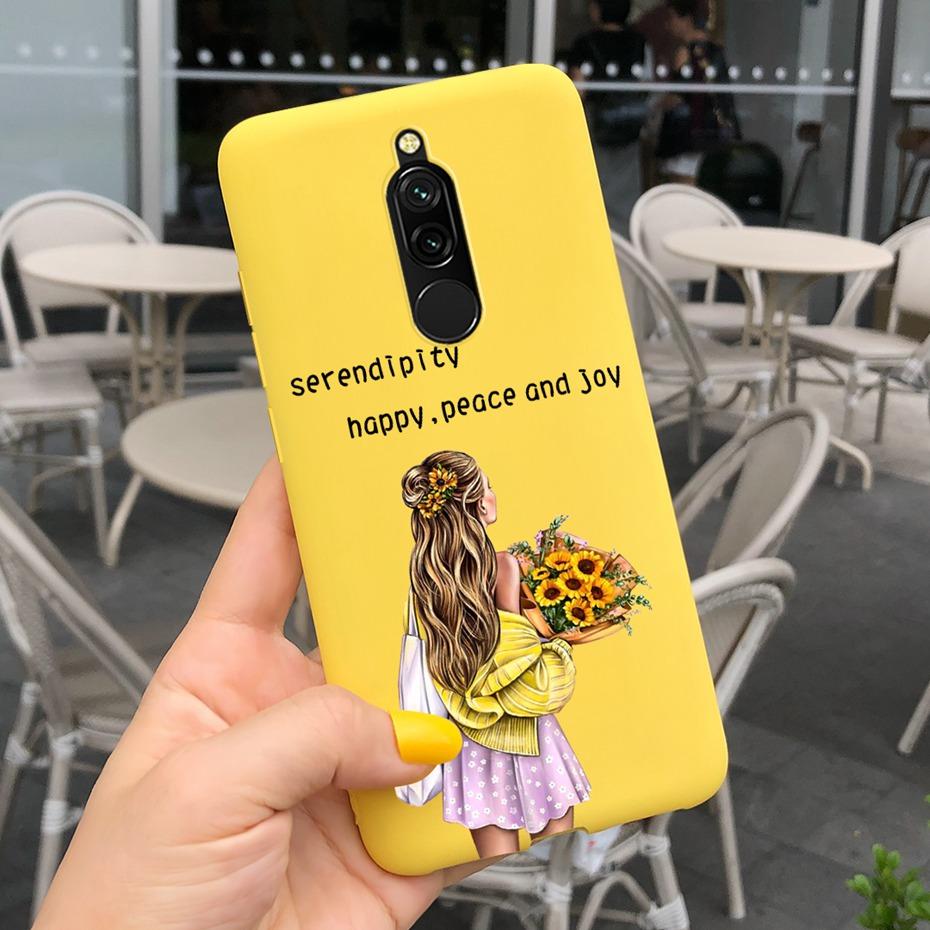 For Xiaomi Redmi 8 Case Redmi 8A Pro Fashion Pattern Jelly Silicone Phone Cases For Redmi8 8 A Pro Soft TPU Back Cover