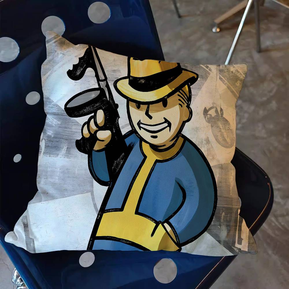 Game V-V-VaultS Cartoon Cushion Cover Inches Farmhouse Decor Home Throw Pillow Covers for Couch Decorations