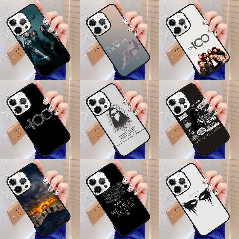 The 100 TV Quotes Phone Case Cover For iPhone 17 Air 16 16e 15 plus 11 12 13 14 pro max shell coque