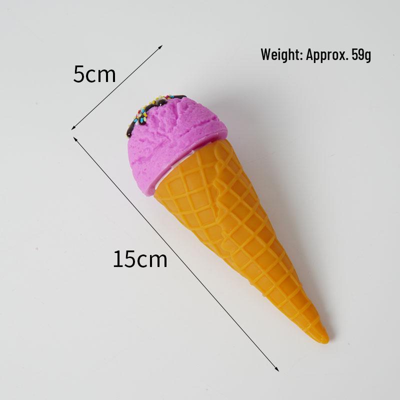 Ice Cream Toy Cone Simulation Display Props for Cold Drink Shop