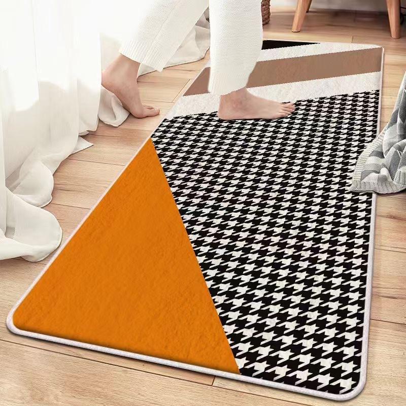 Long Thickened Carpet Living Room Bedroom Bedside Carpet Children's Room Bay Window Cushion
