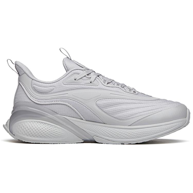 New Anta C37 2.0 Cushioned Abrasion-Resistant Slip-Resistant Low-Top Running Shoes Men's Cloud Gray 112215538R-4