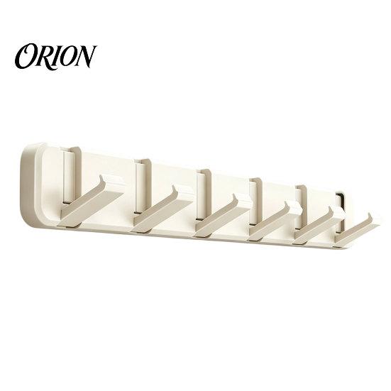 No Drill Wall Hooks Over The Door Hanger Hooks, Foldable Drilling Adhesive Coat Rack, Invisible Space Saving Organizer, for Coats Bags Towels Scarves
